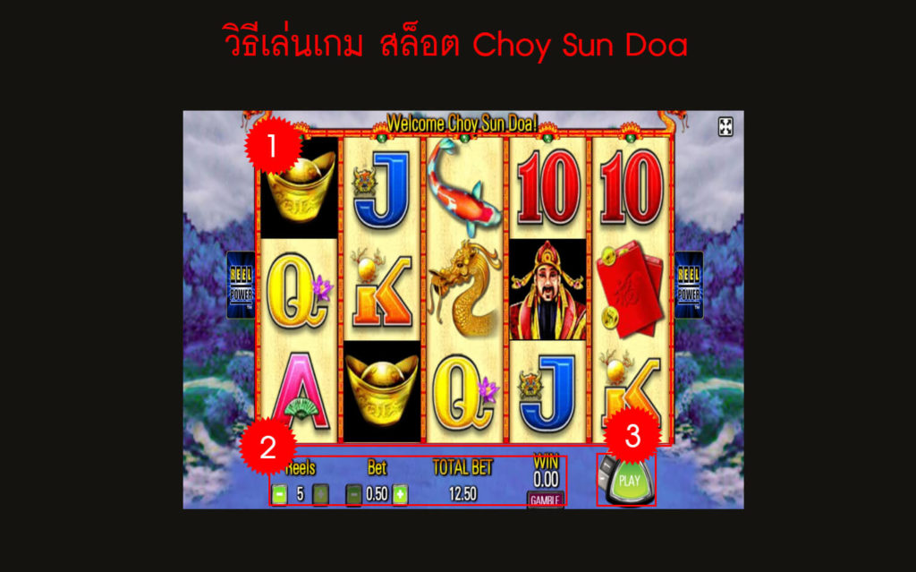 กฎกติกาวิธีเล่นเกม Choy Sun Doa สล็อตแมชชีนออนไลน์